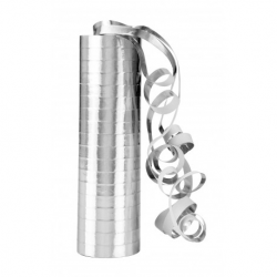 COTILLON - Serpentin argent...