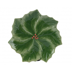 ASSIETTE - Bouquet de houx...