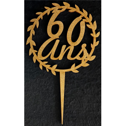 TOPPER - Couronne 60 ans...