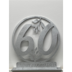 CENTRE DE TABLE - 60 ans...