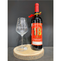 VERRE A VIN - 18 ans avec...