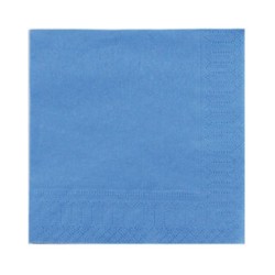 SERVIETTE COCKTAIL - Bleu...