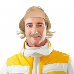 PERRUQUE - Avec moustache...