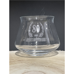 VERRE DÉGUSTATION - 80 ans...