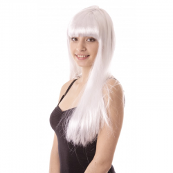 PERRUQUE - Lola blanche...