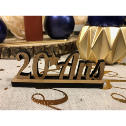 CENTRE  DE TABLE - 20 ans x...