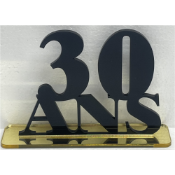 CENTRE DE TABLE - 30 ans...