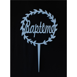 TOPPER - Couronne baptême...
