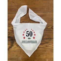 BANDANA/FOULARD - 50 Ans...