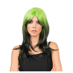 PERRUQUE - Billie noire et...