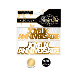 CONFETTIS DE TABLE - Joyeux...