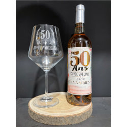 VERRE A VIN - 50 ans avec...