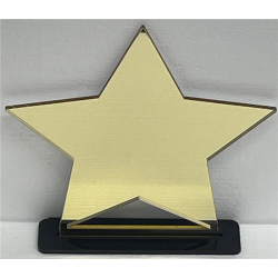 CENTRE DE TABLE - Étoile or...