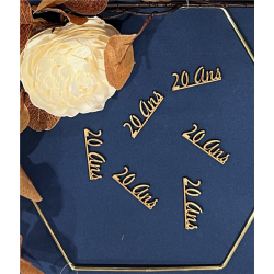 CONFETTIS DE TABLE - 20 ans...