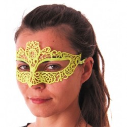 MASQUE/LOUP - Jaune fluo...