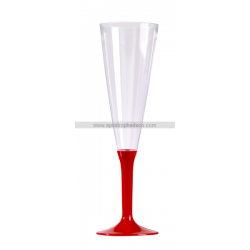 FLUTE - Pied rouge  x 10...