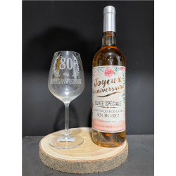 VERRE A VIN - 80 ans avec...
