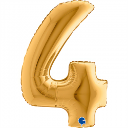 BALLON MYLARD - Chiffre 4...