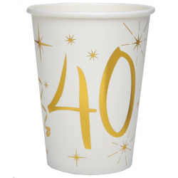 GOBELET/VERRE - 40 ans...