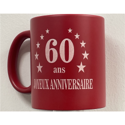 MUG/TASSE - Etoile 60 ans...