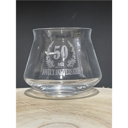 VERRE DÉGUSTATION - 50 ans...