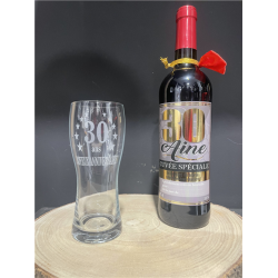 VERRE À BIÈRE - 30 ans sa...