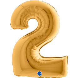 BALLON MYLARD - Chiffre 2...