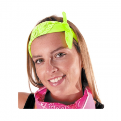 BANDANA/FOULARD - Vert fluo...