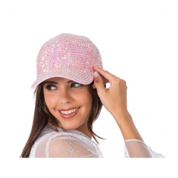 CHAPEAU - Casquette rose...