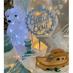 TOPPER - Couronne Baby Boy...