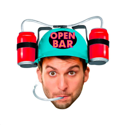 CASQUE A BOIRE - Open bar