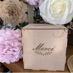 TIRELIRE/URNE - Merci (en...