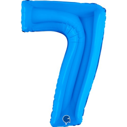 Ballon Chiffre 7 Bleu...