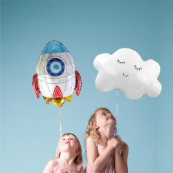 BALLON MYLARD - Fusée (55cm)