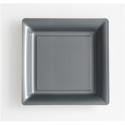 ASSIETTE - Gris x12...