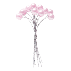 PIQUET - Perle rose pastel...