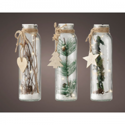 BOUTEILLE - Avec décor...