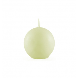 BOUGIE - Boule/ronde ivoire...