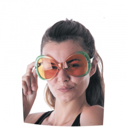 LUNETTE - Hippie/papillon...