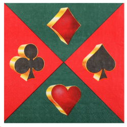 SERVIETTE - Casino x 20...