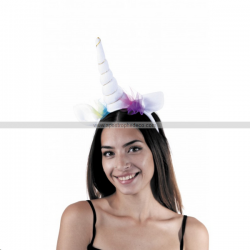 SERRE TETE - Licorne blanche