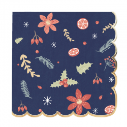 SERVIETTE - Joyeux Noël...