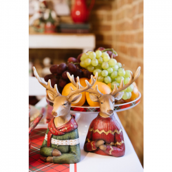 DECOR DE TABLE - Cerf/renne...