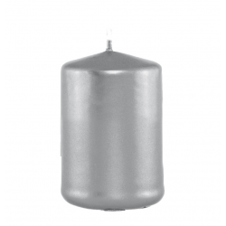 BOUGIE - Cylindrique argent...