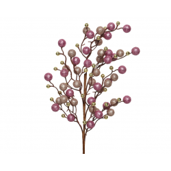 PIQUET/BRANCHE - Boule rose...