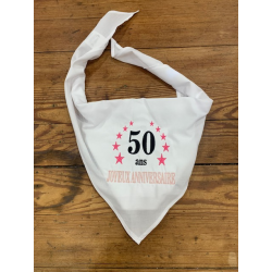 BANDANA/FOULARD - 50 Ans...