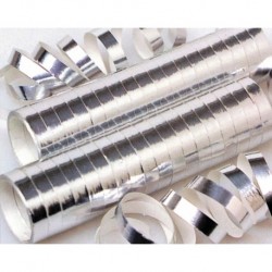 COTILLON - Serpentin argent...