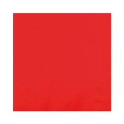 SERVIETTE COCKTAIL - Rouge...