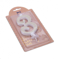 BOUGIE - Chiffre 3...