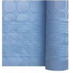 NAPPE DAMASSE/PAPIER - Bleu...